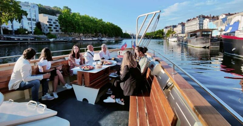 Lyon: City Cruise With Charcuterie, Cheese, and Wine - Included Amenities and Experiences