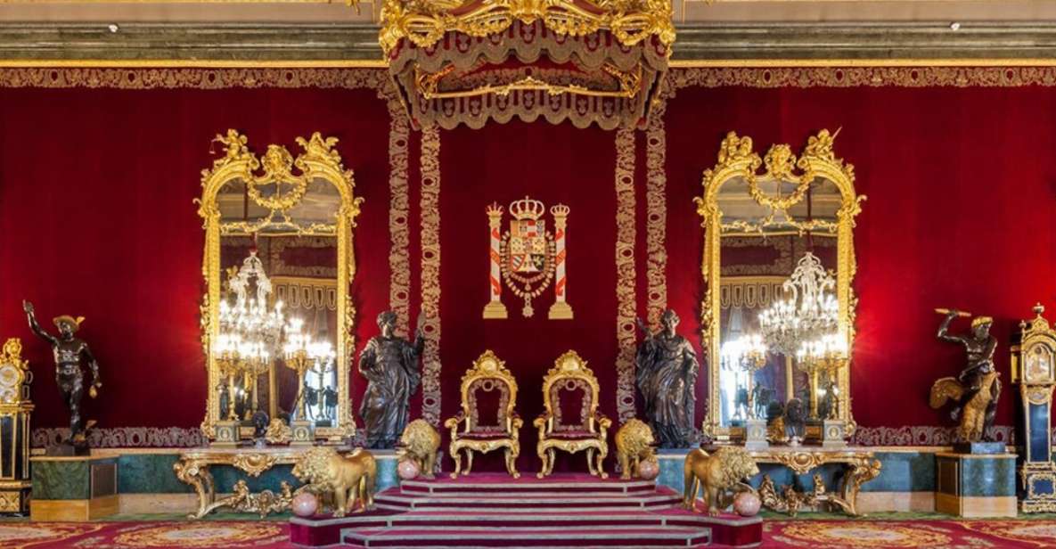 Madrid: Royal Palace VIP Tour With Skip-The-Line Ticket - Tour Highlights