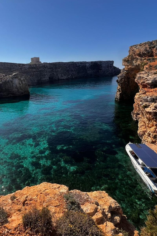 Malta: Blue and Crystal Lagoons Cruise With Sea Caves - Onboard Experience and Amenities