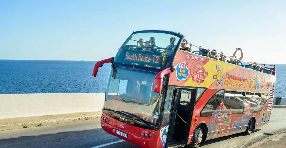 Malta: City Sightseeing HOHO Bus Tour & Optional Boat Tour - Routes and Stops