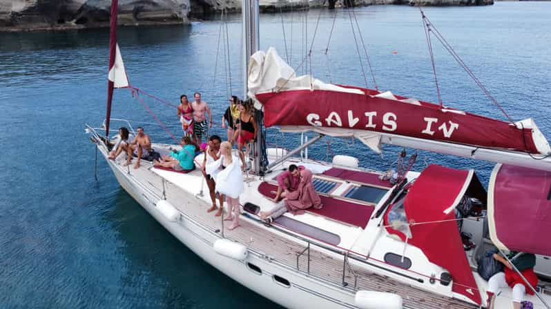 Milos : Round of Milos & Polyaigos Semi Private Sailing Tour - Included Amenities