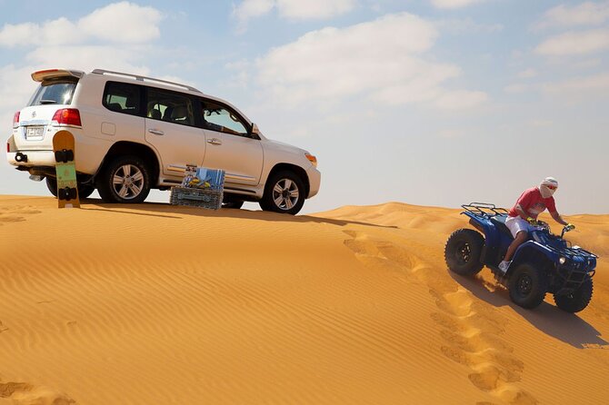 Morning Desert Safari Dubai:Red Dunes Desert,Camel Ride,Sand Boarding (Private) - Detailed Itinerary