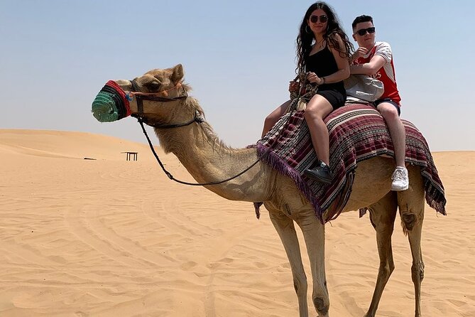 Morning Dune Bashing, Including Camel Riding and Sand Boarding From Dubai - Camel Riding Adventure