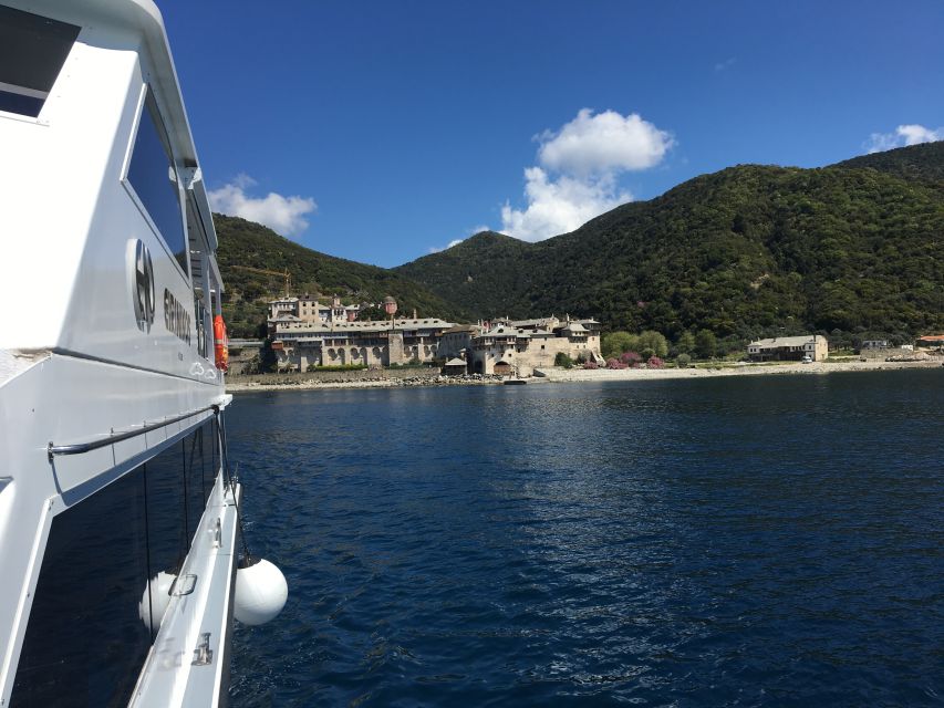 Mount Athos Glassbottom Cruise With Ammouliani Island Visit - Inclusions and Amenities