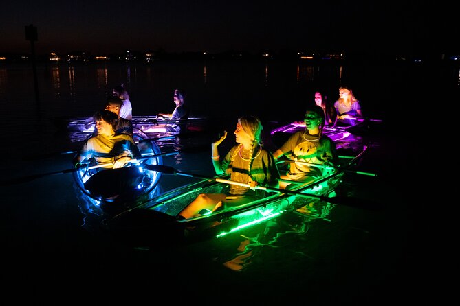 Night Glow Kayak Paddle Session in Key West, FL - Kayaking Equipment Provided
