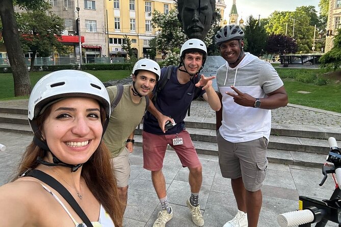 Night Sofia on an Electric Scooter - Guided Tour - Assistance and Support