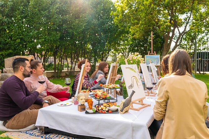 Paint Away: Ancient Salona Tour With Wine, Dine, and Delight! - Wine and Local Snacks