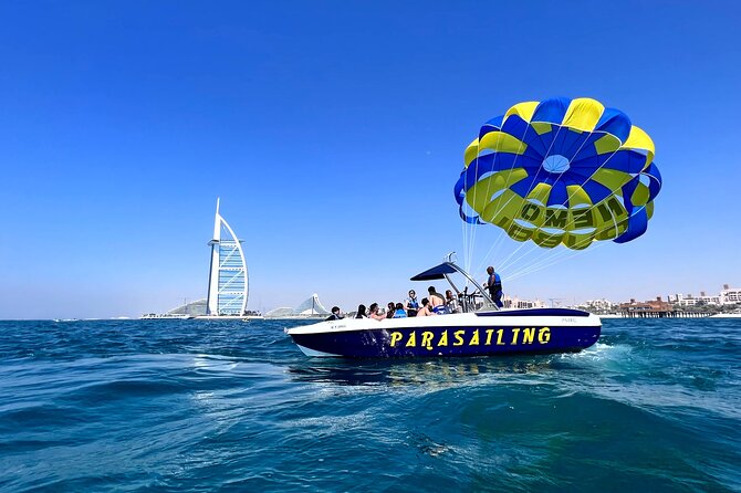 Parasailing in Dubai - Burj Al Arab View - Meeting Location