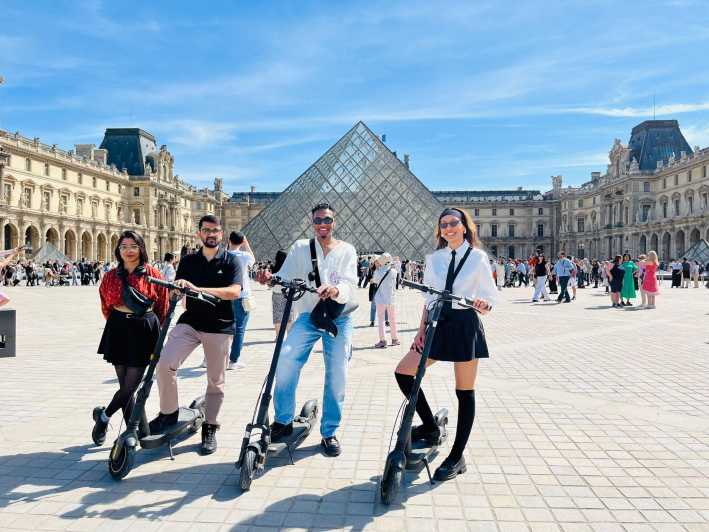 Paris: City Highlights Guided Tour by Electric Scooter - Tour Features