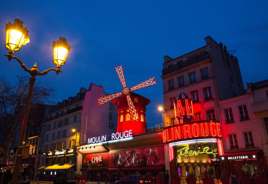 Paris: Moulin Rouge Show With Champagne and Drop-Off Service - Show Inclusions