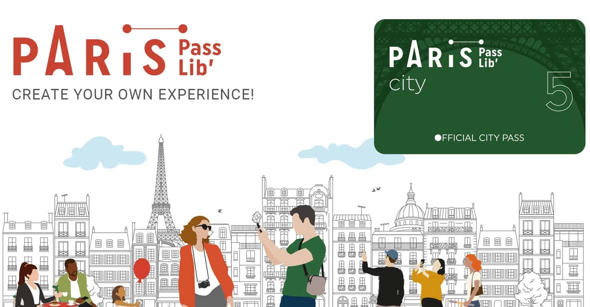 Paris Passlib City: Official Pass With 5 Top Attractions - Diverse Experience Selection Options