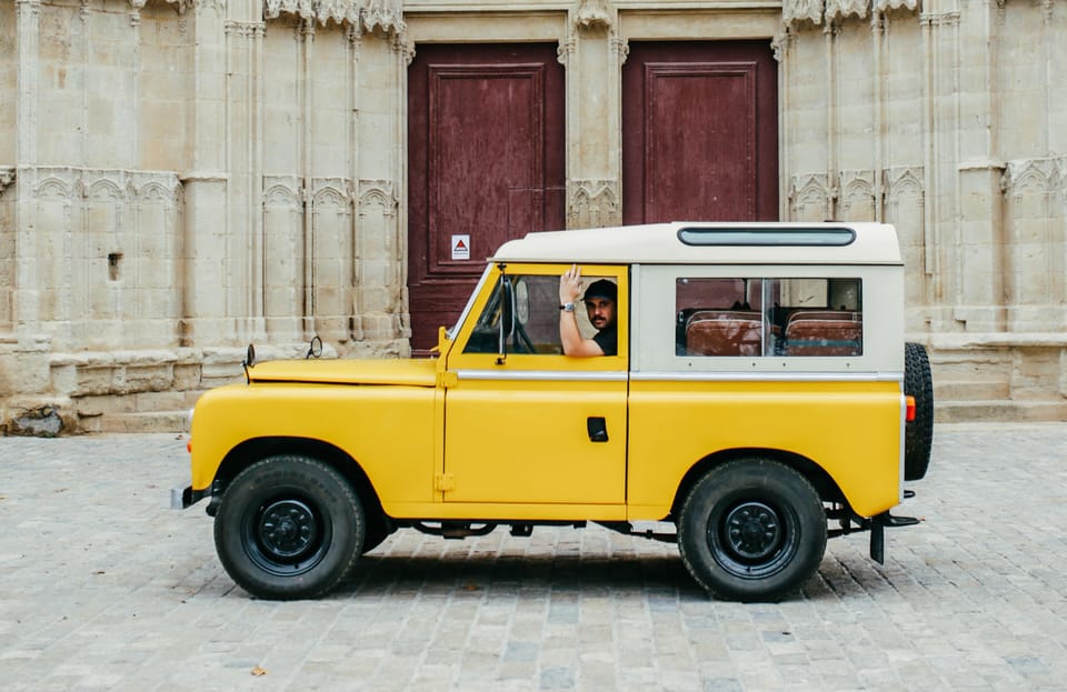 Paris: Private Guided Tour in a Vintage Land Rover - Transportation Details