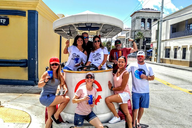 Party Bike Happy Hour Tour - Inclusions and Exclusions