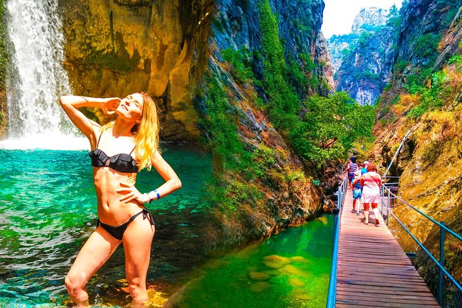 PINK JEEP TOUR - CANYON Sapadere - Visiting the Cüceler Cave