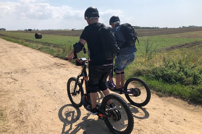 Pleasure Ride on an All-Terrain Electric Scooter - Scenic Exploration of Normandy