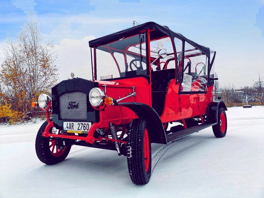 Prague: 1.5–Hour Vintage Car Tour - Availability and Duration