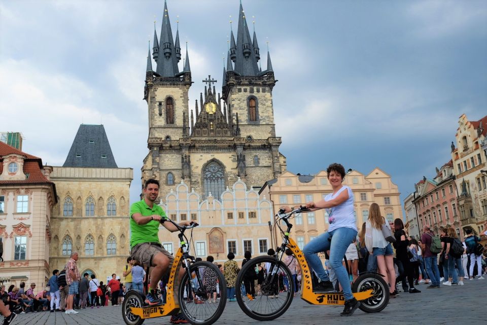 Prague: 2-Hour Old District & Riverside E-Scooter Tour - Included in Tour