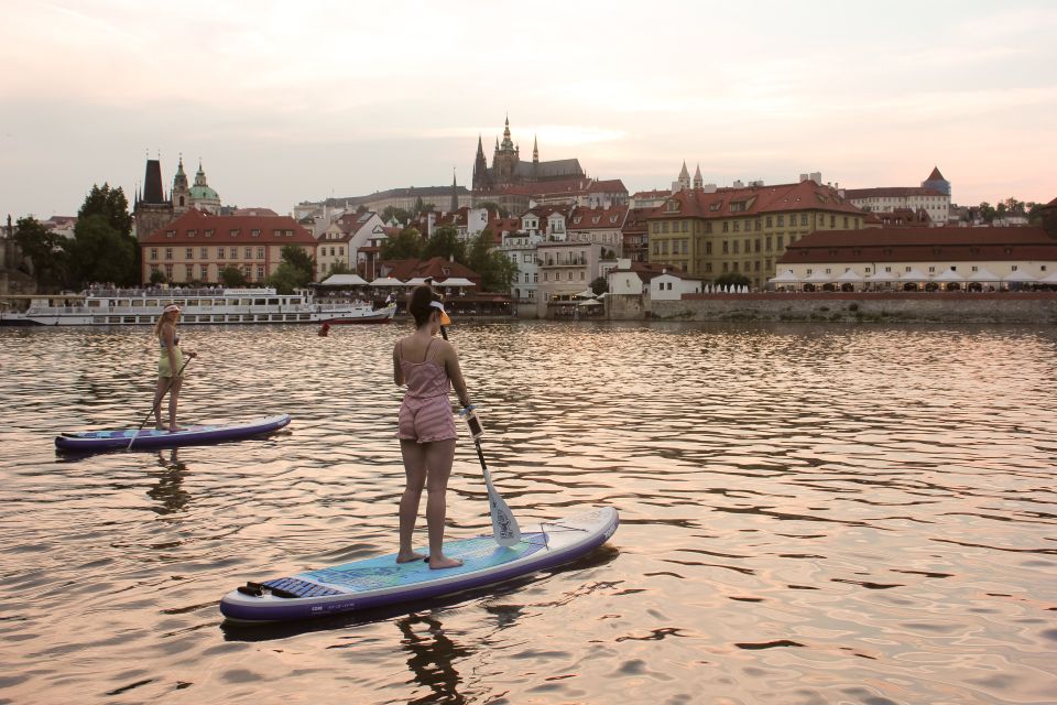 Prague: 2-Hour Paddle Boarding in the City Centre - Tour Inclusions