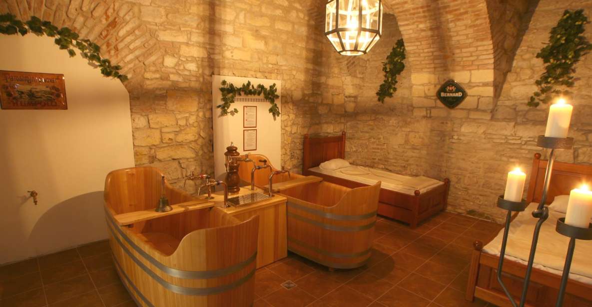 Prague: Bernard Beer Spa With Beer and Massage Option - Included Amenities