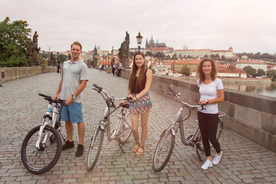 Prague: Private Electric Bike Tour With Hotel Pickup Service - Itinerary Highlights