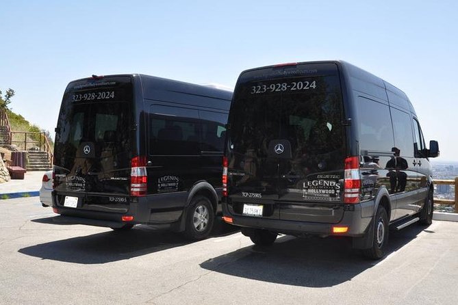 Private City Tour of Los Angeles, Hollywood and Beverly Hills - Luxurious Transportation Features