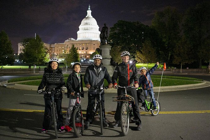 Private DC Monuments at Night Biking Tour - Meeting and Pickup Details
