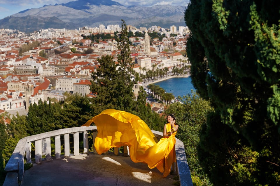 Private Flying Dress Photo Session in Split, Croatia - Dress Options