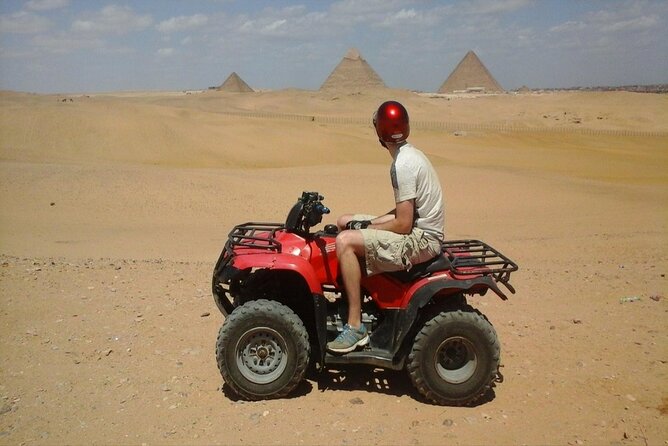 Private Guided Tour Giza Pyramids,Atv Bike,Camel Ride & Lunch - Booking Information