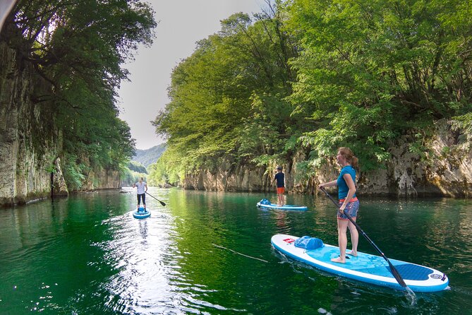 Private Half Day Stand-up Paddle Boarding on the Soča River - Paddling Technique Practice