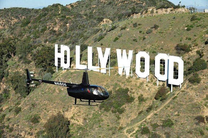 Private Helicopter Ride to Hollywood Sign - Booking Information