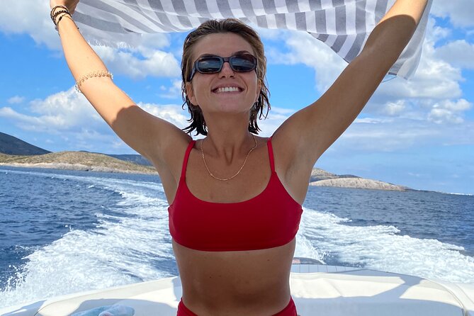 Private Motor Boat Day Cruise From Naxos to the Small Cyclades - Amenities on Board