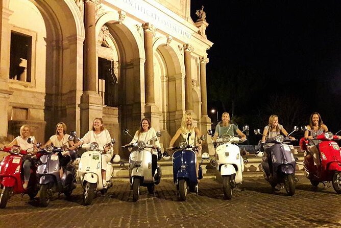 Private Rome by Night Vespa Tour - Pricing and Availability