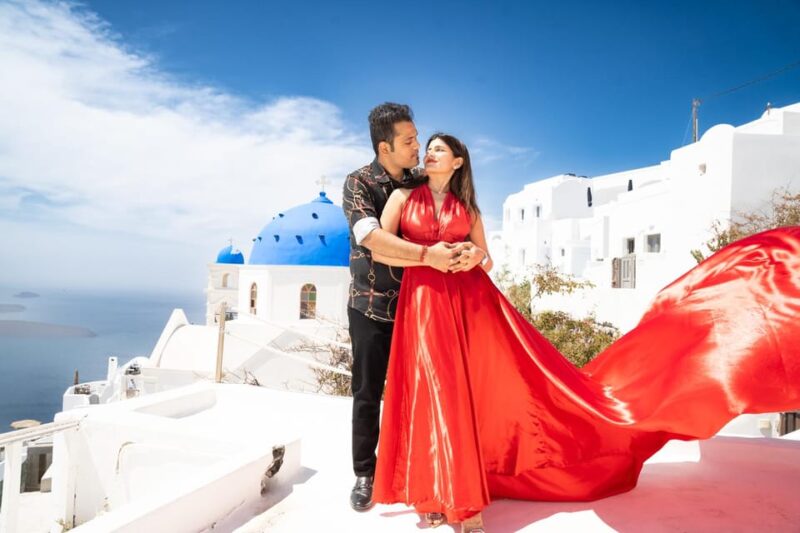 PRIVATE SANTORINI FLYINGDRESS - Photoshoot Details