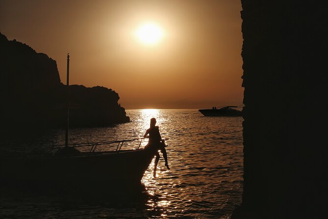 Private Tour of Capri by Boat at Sunset With Aperitif - Sunset Toast at Faraglioni