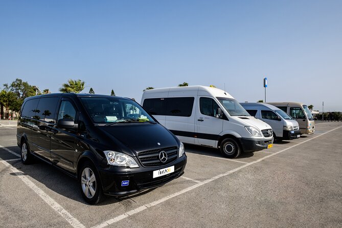 Private Transfer: Larnaca Airport to Ayia Napa With Return 1-14 Pax - Maximum Luggage Allowance