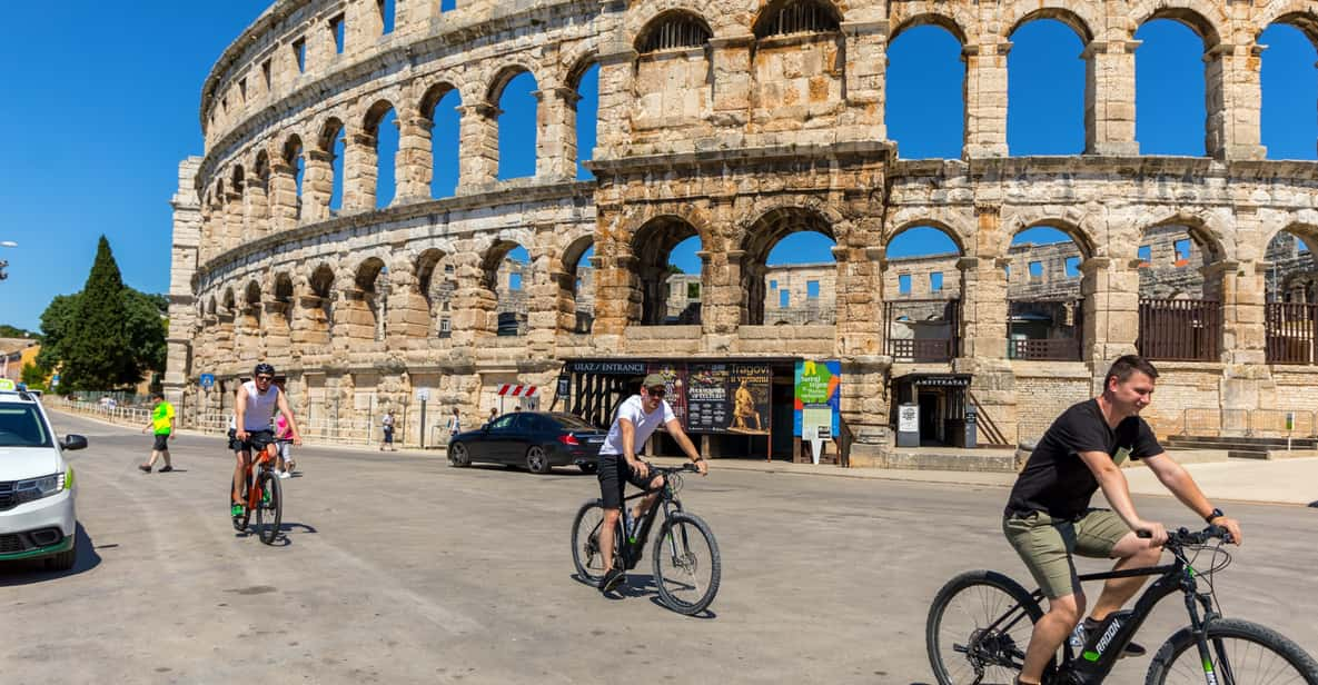 Pula E-Bike Tour: From Verudela to Pula City Center - Inclusions