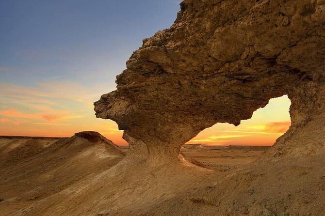 Qatar West Coast Tour to Richard Serra Sculpture and Mushroom Rock Formation - Zekreet Fort Experience