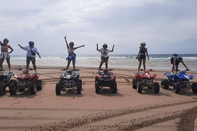 Quad Bike and Sandboarding on Sand Dunes Wild Beach - Logistics and Pickup Information