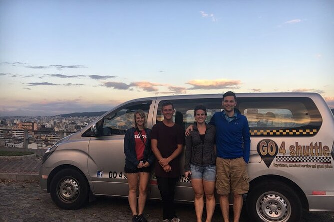 Quito Airport Shuttle in - Pickup and Drop-off Process