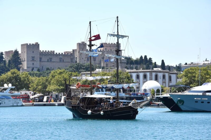Rhodes:1-hour Sightseeing Day Cruise on an 18th-Century Boat - Booking and Cancellation
