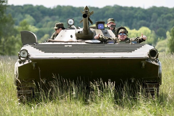 Ride in a BMP Tank and Military Garage Tour Prague - Health and Accessibility