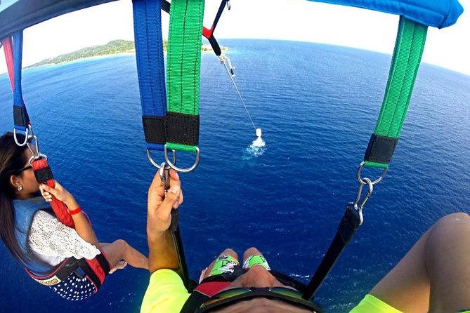 Roatan Parasailing Shore Excursion Adventure and Reef Snorkel - Parasailing Adventure