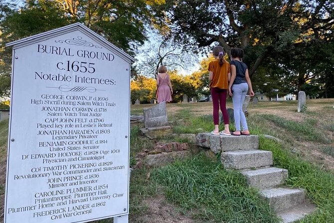 Salem Kids Slightly Spooky Tour - Landmarks Visited