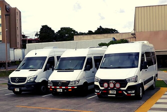 San Jose Airport to Jaco Beach Private Transfer - Vehicle and Capacity Information