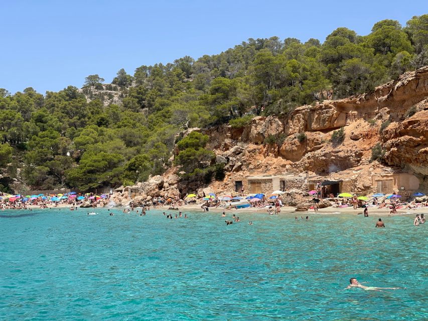 Sant Antoni: Round-Trip Ferry Transfer to Cala Salada Beach - Getting There