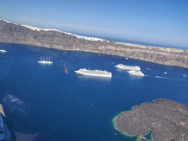 Santorini: Private Helicopter Sightseeing Flight - Pickup and Itinerary