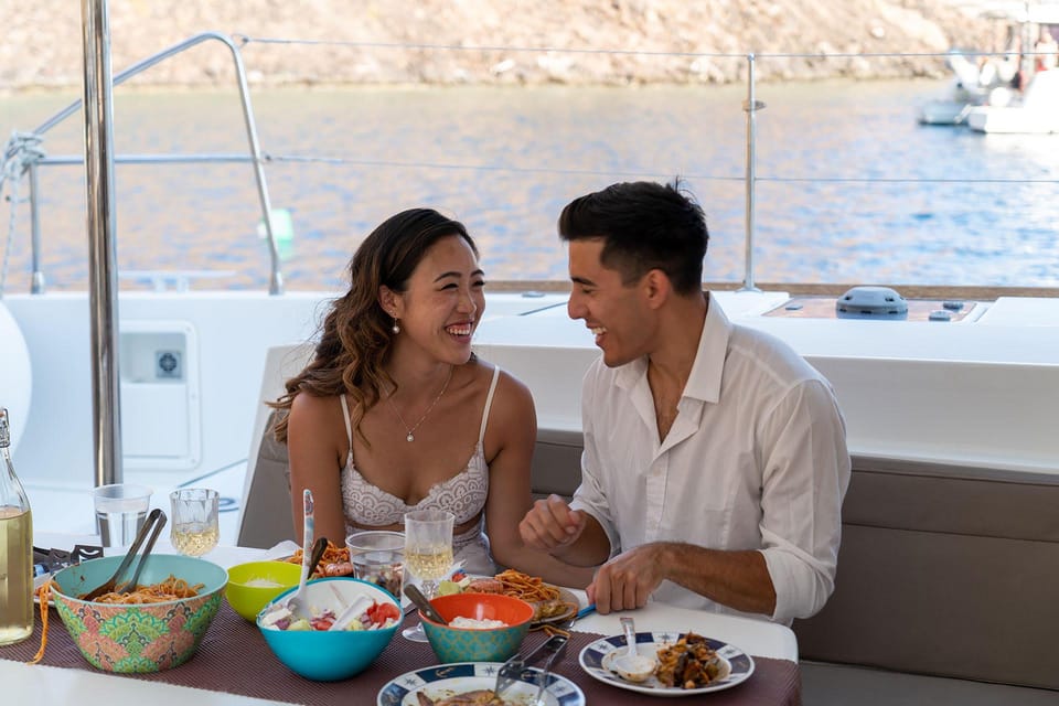 Santorini: Private Sailing Cruises (Day & Sunset) - Inclusions and Amenities