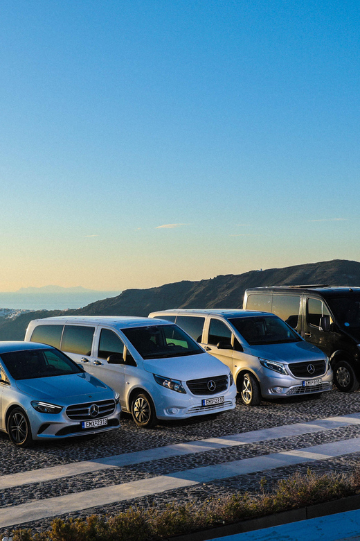 Santorini Private Transfers: 24/7 We Are at Your Service - Vehicle Features