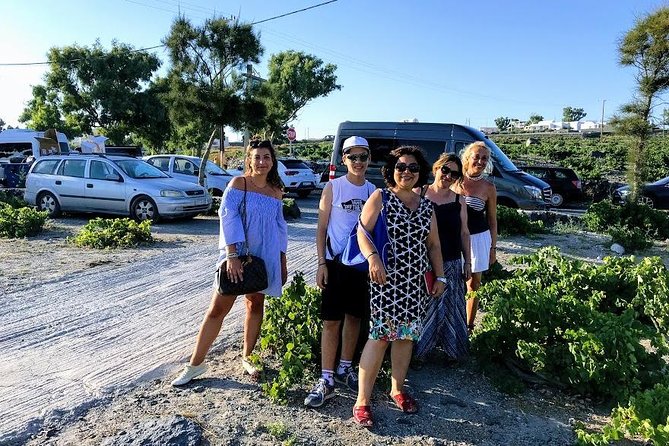Santorini Wine and Food Experience With Pick up - Wine Tasting at Two Wineries