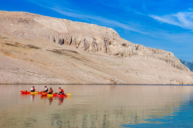 Sea Kayaking - Pag Bay - Meeting and Pickup